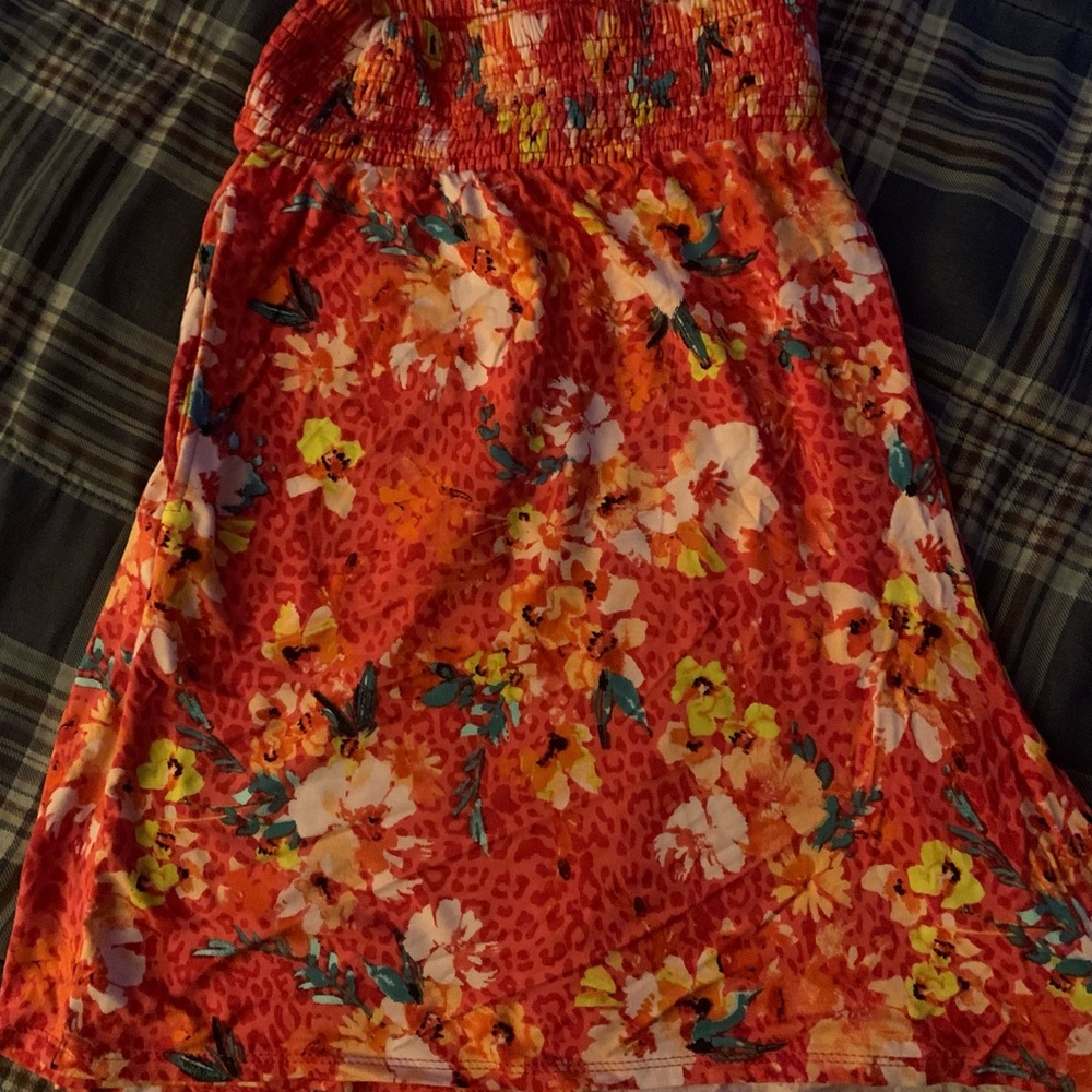 Floral super soft smock shorts Never Worn